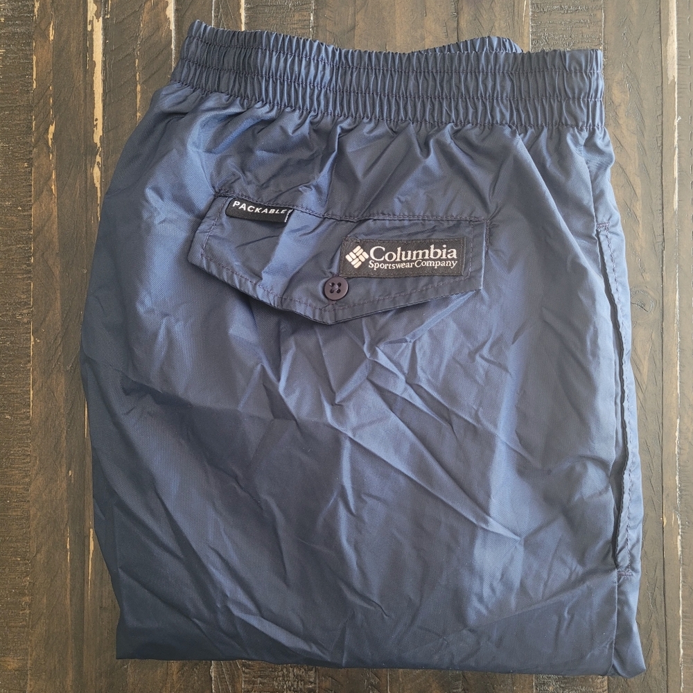 Vintage Columbia Sportswear Packable Outdoor Pants Nylon Mens Size XL